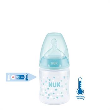 Nuk First Choice Plus με Θηλή Σιλικόνης 0-6m 150ml - ΜΠΛΕ