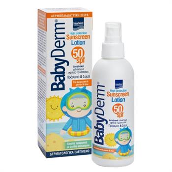 Intermed Babyderm Sunscreen Lotion SPF50 200ml
