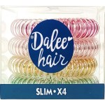 Dalee Hair Spirals Slim Σπιράλ Λαστιχάκια Μαλλιών 4 τεμάχια