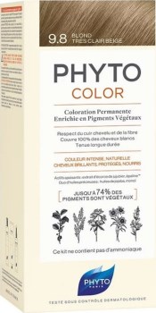 Phyto Phytocolor 9.8 Ξανθό Πολύ Ανοιχτό Μπεζ