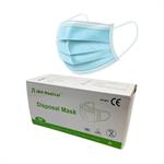 Mάσκες προσώπου 3ply Disposable Μάσκες προσώπου μιας χρήσεως 50 τμχ.