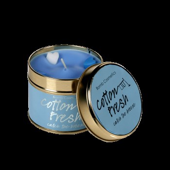 Bomb Cosmetics Κερί COTTON FRESH TINNED CANDLE