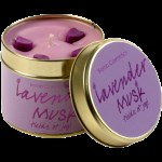 Bomb Cosmetics Κερί LAVENDER MUSK TINNED CANDLE