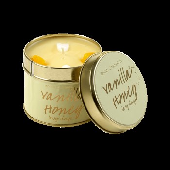 Bomb Cosmetics Κερί VANILLA HONEY TINNED CANDLE
