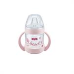 Nuk Beach Nature Sense Learner Bottle 6-18m 150ml - ΡΟΖ