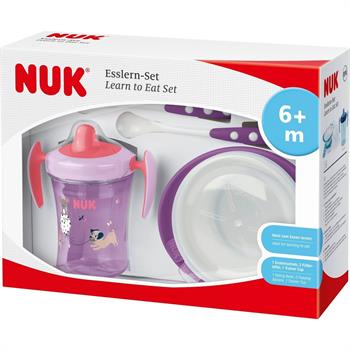 Nuk Σετ Εκμάθησης Φαγητού 6+ για κορίτσι