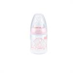 NUK First Choice Plus Μπιμπερό με Θηλή Σιλικόνης 150 ml Rose