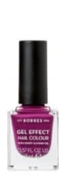 Korres Gel Effect Nail Color 72 Cherry Brandy Rose 11ml
