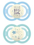 MAM Perfect Night Πιπίλα Σιλικόνης 6-16M+ 2 Τεμάχια