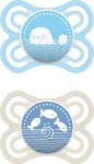Mam Πιπίλα Σιλικόνης Perfect Blue 2-6m 2 Τμχ