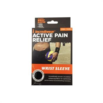 Incrediwear Active Recovery Wrist Sleeve Περικάρπιο Μαύρο Small/Medium