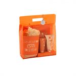 Intermed Luxurious Summer Towel & Face Cream SPF50 75 ml & Sunscreen Body Cream SPF30 200 ml & After Sun Cooling Gel 150 ml