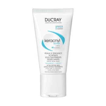 Ducray Keracnyl Repair Crème Κρέμα που Ενυδατώνει-Καταπραϋνει το Λιπαρό Δέρμα 50ml