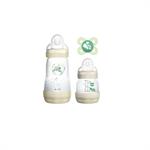 MAM Easy Start Anti-Colic Σετ Για Νεογέννητα - Πιπίλα Start & Μπιμπερό Easy Start 260ml & Anti Colic 130ml - 0m+ - ΑΣΠΡΟ