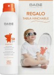 Babe Laboratorios Pediatric Transparent Sunscreen Wet Skin SPF50 200ml & Φουσκωτή Σανίδα