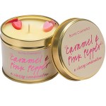 Bomb Cosmetics Κερί CARAMEL & PINK PEPPER TINNED CANDLE