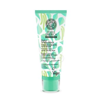 NATURA SIBERICA BEREZA SIBERICA Polar White Birch Pore Minimising Face Mask 100ml