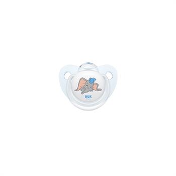 Nuk Disney Dumbo Πιπίλα Σιλικόνης με Θήκη 0-6m 1τεμ.