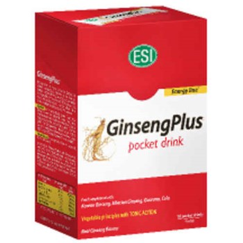 ESI Ginseng Plus Pocket Drink Συμπλήρωμα Διατροφής για Τόνωση 16x10mlESI Ginseng Plus Pocket Drink Συμπλήρωμα Διατροφής για Τόνωση 16x10ml