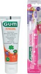 GUM 902 Promo Junior Touthbrush 7-9 Years Pink + Gum Junior Toothpaste Tutti Frutti 7+Years 50ml