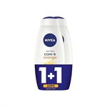 Nivea Care + Orange 2x750ml