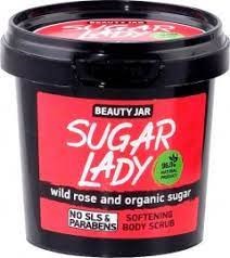 beauty jar sugar lady softening body scrub 180 gr