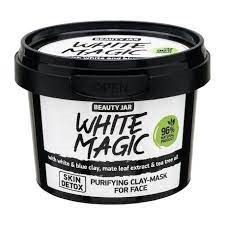 beauty jar white magic clay mask for face125gr