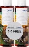 Korres Santorini Grape Body Cleanser 2x250ml