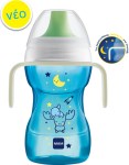 MAM Fun To Drink Cup Night Ποτηράκι Πλαστικό Μπλε 8+m 270ml