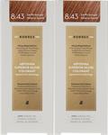 Korres Βαφή Μαλλιών Abyssinia Superior Gloss Colorant 8.43 Ξανθό Ανοιχτό Χάλκινο-Χρυσό 2 x 50ml 1+1