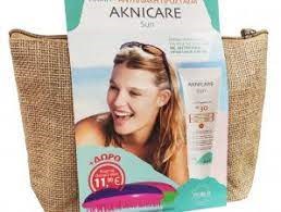 Synchroline Aknicare Sun Spf30 50ml & Dessata Βούρτσα Μαλλιών