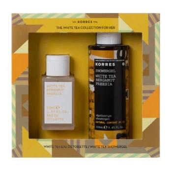 Korres Set White Tea Bergamot Freesia EDT 50ml & Shower Gel White Tea Bergamot Freesia 250ml
