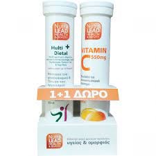 NUTRALEAD PROMO 1+1 MULTIDIETAL +VITAMIN C 20EFF