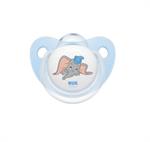 Nuk Disney Dumbo Ορθοδοντική Πιπίλα Σιλικόνης M3 0-6m 1τμχ