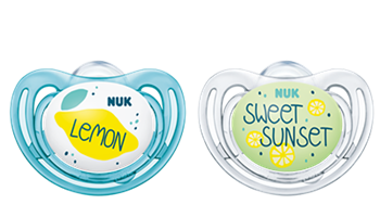 Nuk Πιπίλα Freestyle Σιλικόνης 18-36m 2τμχ - ΜΠΛΕ