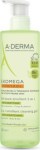 A-Derma Exomega Control Emollient Cleansing Gel 2 in 1 με Αντλία 500ml