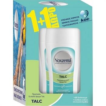 Noxzema Talc Roll-On 2x50ml