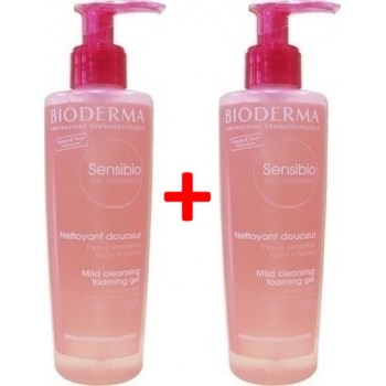 Bioderma Sensibio Mild Cleansing Foaming Gel 2x200ML