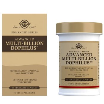 Solgar Advanced Multi-Billion Dophilus Πανίσχυρη Προβιοτική Φόρμουλα 60Veg. Caps