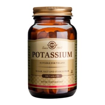 Solgar Potassium Gluconate 99mg Συμπλήρωμα Διατροφής Καλίου, 100tabs