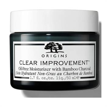 Origins Clear Improvement Oil-Free Moisturiser Bamboo Charcoal 50m - Μη Λιπαρή Κρέμα βοηθά στην πρόληψη εμφάνισης ακμής
