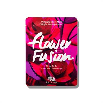 Origins Flower Fusion Hydrating Sheet Mask Rose 1τμχ - Μάσκα Ενυδάτωσης