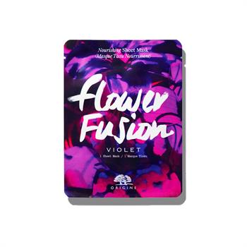 Origins Flower Fusion Nourishing Sheet Mask Violet 1τμχ - Μάσκα Προσώπου για Θρέψη