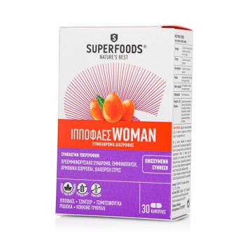 Superfoods Ιπποφαές Woman 30 κάψουλες
