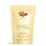 Fluff ``Tangerine-Coffee`` Dry Body Peeling 100gr - ξηρό peeling σώματος