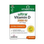 Vitabiotics Ultra Vitamin D 2000 IU D3 50mg 96 ταμπλέτες