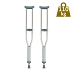 Alfa Care Βακτηρίες Μασχάλης με Μπουτόν Μεσαίες AC-202 (ζεύγος)
