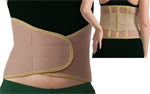 Alfa Care Ζώνη Οσφύος Neoprene Με Μπανέλες AC-1066Β Μπεζ
