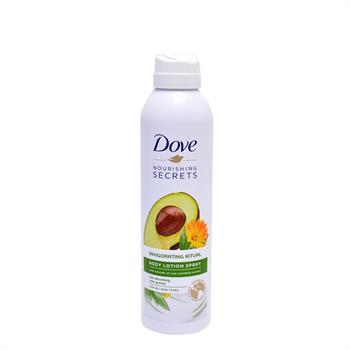 Dove Nourishing Secrets Avocado Oil Body Lotion Spray 190ml