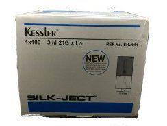 Kessler Silk-Ject Αποστειρωμένες Σύριγγες Μιας Χρήσης  100 τμχ x 3ml